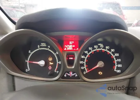 2013 Ford Fiesta Se из США, поврежденный, VIN 3FADP4EJ4DM222717